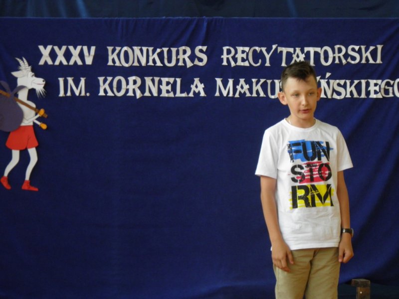 Konkurs recytatorski im. K. Makuszyńskiego 